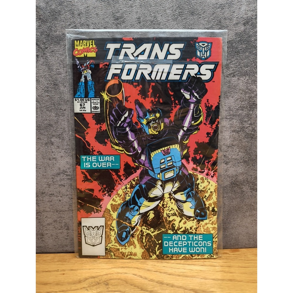 1990 THE TRANSFORMERS #67 Marvel Comics June